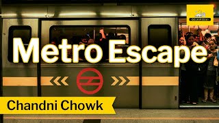 Chandni Chowk Discover the vibrant charm  Metro Escape [upl. by Ayhdiv]