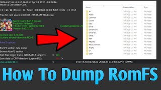 Switch How To Dump Game RomFS [upl. by Lauree987]