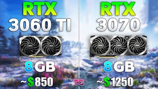 RTX 3060 Ti vs RTX 3070  Test in 1440p [upl. by Bouchard]