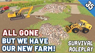 DESTROYEDLUCKILY WE HAVE A NEW FARM  Survival Roleplay S3  Episode 35 [upl. by Watkin884]