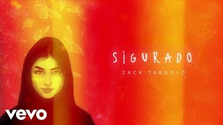 Zack Tabudlo  Sigurado Lyric Video [upl. by Idak]