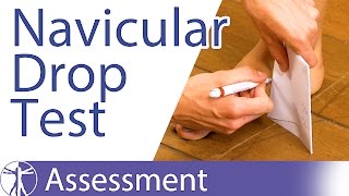 The Navicular Drop Test for Foot Overpronation [upl. by Darin913]