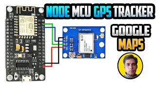 NodeMCU GPS Tracker Web Server  ESP8266 GPS Google Maps [upl. by Ramirolg]