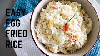 Guyanese Egg Fried Rice  Easy Egg Fry Rice Recipe Episode 35 [upl. by Doreg]