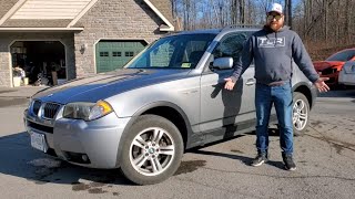 BUY OR BUST 2006 BMW X3 High Miles Review [upl. by Deane180]