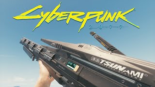 Cyberpunk 2077  All Weapons [upl. by Tare]