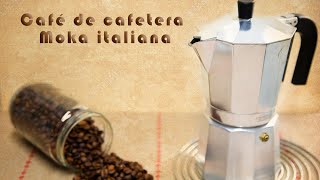 DISFRUTA del MEJOR CAFÉ con CAFETERA ITALIANA  Make Great Coffee with a Moka Pot [upl. by Idissac746]