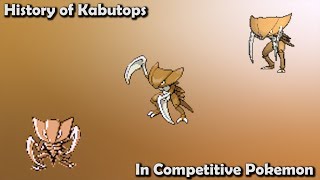 How GOOD was Kabutops ACTUALLY  History of Kabutops in Competitive Pokemon Gens 17 [upl. by Hammer]