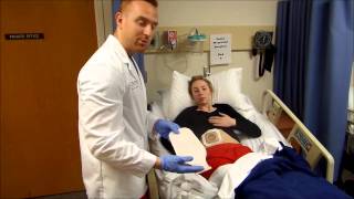 Colostomy Irrigation Bowel Irrigating C5 Quadriplegic [upl. by Rehnberg617]