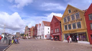 Norways West Fjords Mountains and Bergen [upl. by Leta]