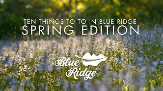 Top 10 Things to Do in Blue Ridge Spring Edition [upl. by Anileme]