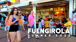 Fuengirola Spain Beautiful Town and Beach Summer 2022 July Update Costa del Sol  Málaga 4K [upl. by Anitsyrhk398]