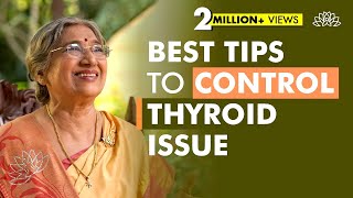 Easy Natural Treatment for Thyroid  Dr Hansaji Yogendra [upl. by Nevetse]