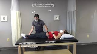 Manual Muscle Test for Hip Abduction [upl. by Enileda]