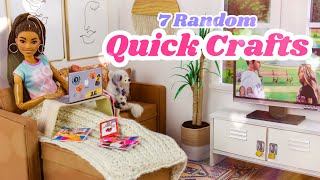 DIY  How to Make 7 EASY Random Quick Crafts [upl. by Oniliuqnart]