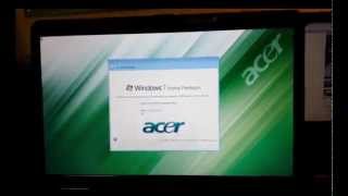 How to ║ Restore Reset a Acer Aspire to Factory Settings ║ Windows 7 [upl. by Brubaker]