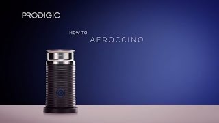 How To Use your Aeroccino with Prodigio amp Milk [upl. by Lirrehs]