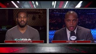 UFC 182 Jones and Cormier FOX Interview [upl. by Rossi]