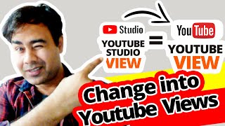 Why Does YouTube Studio Show Different View Count  How does youtube count views  View autorefresh [upl. by Richardo]