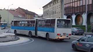 Pécs Bus in Hungary  Busverkehr in Pécs Ungarn 1080p [upl. by Laks]