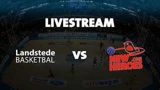 Livestream Landstede Basketbal  New Heroes [upl. by Kinna]