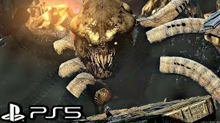 God of War Ascension PS5  Kraken Final Boss Fight amp Ending 4K 60FPS [upl. by Hakeber]