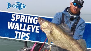 Spring Tips For Lake Erie Walleye Fishing [upl. by Olga]