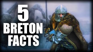 Skyrim  5 Breton Facts  Elder Scrolls Lore [upl. by Sesmar]