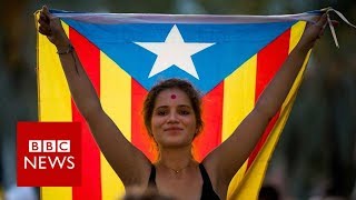 Why some Catalans want independence and some dont  BBC News [upl. by Ellemac]