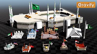 Top40 Largest Mosques [upl. by Lienaj435]