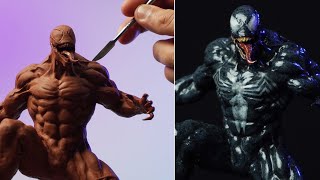 Sculpting VENOM  Comics Version Timelapse [upl. by Margy]