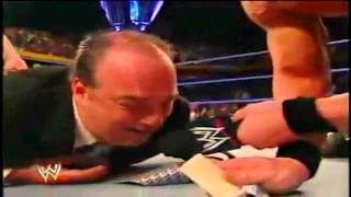 John Cena and Chris Benoit make Paul Heyman eat soap [upl. by Bobker]