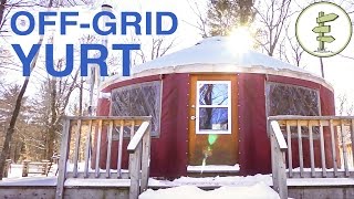 OffGrid Yurt Tour A Tiny House Alternative [upl. by Baal772]