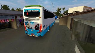 ruthless livery bus simulator Indonesia game play [upl. by Albion]