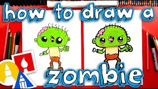 How To Draw A Funny Zombie [upl. by Tilla571]