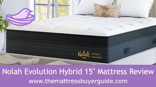 Nolah Evolution Mattress Review [upl. by Nida991]