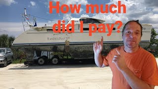 5 How much did it cost How to buy a hurricane damaged boat or catamaran [upl. by Vasos]