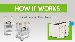 How it Works Flat Sheet TFF Tangential Flow Filtration [upl. by O'Driscoll295]