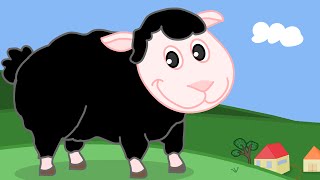 BAA BAA BLACK SHEEP Childrens Song with Lyrics [upl. by Astrid]