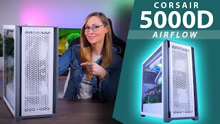 Quite Good  Corsair 5000D Airflow Review [upl. by Drarrej71]