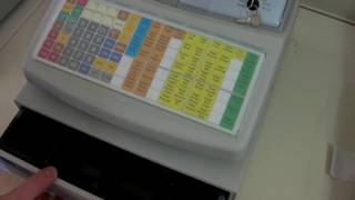 Sharp XEA213  XEA213  XEA213b Cash Register How To Use Tutorial amp Sales Demonstration [upl. by Shriver]