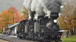 Cass Scenic Railroad Appalachian Fall Foliage [upl. by Trefor]