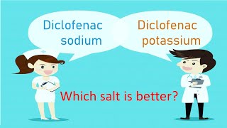 Which Salt Is Better Diclofenac Sodium Or Diclofenac Potassium [upl. by Aisauqal503]