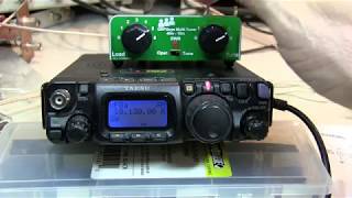 292 QRPGuys MultiZ Antenna Tuner for low power on 40m10m 730MHz [upl. by Tatiania676]