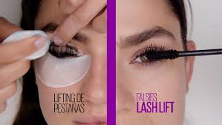 Efecto lifting de pestañas profesional sin complicaciones con Lash Lift de Maybelline New York [upl. by Elttil71]