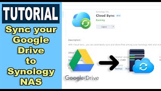 Sync your Google Drive to Synology NAS  Cloud Sync [upl. by Hamlin956]