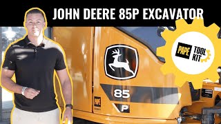 John Deere 85P Excavator [upl. by Afira]