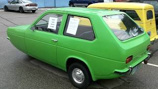 1974 RELIANT ROBIN 3 WHEELED ECONOMY CAR [upl. by Lenni3]