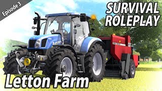 OUR NEW HOUSE  Survival Roleplay  Farming Simulator 17  Letton Farm  Ep 3 [upl. by Cloutman]