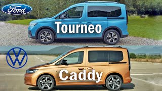 2022 Ford Tourneo vs Volkswagen Caddy [upl. by Adran596]